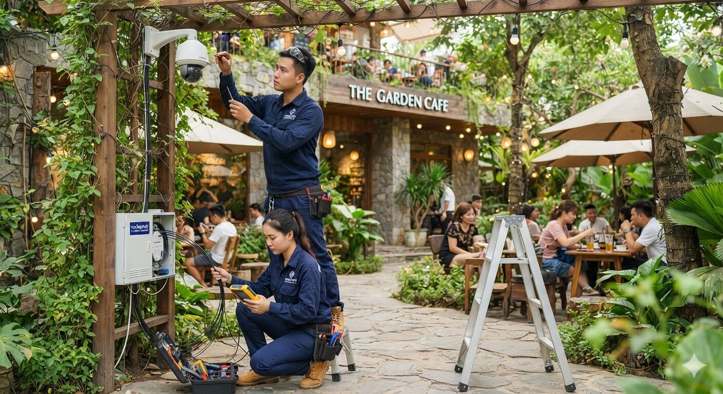 lắp camera cho quán cafe tại tp hcm