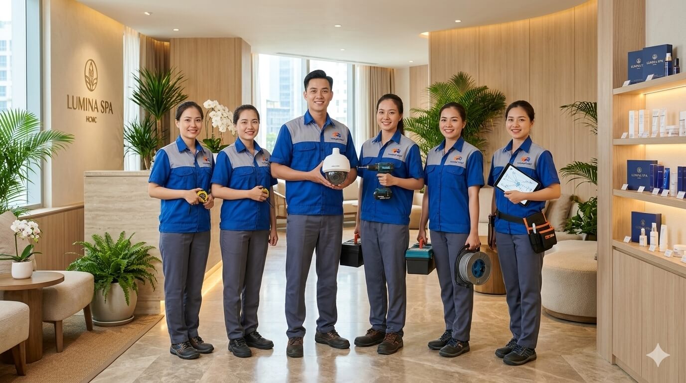 lắp đặt camera cho spa tại tp hcm giá rẻ chất lượng